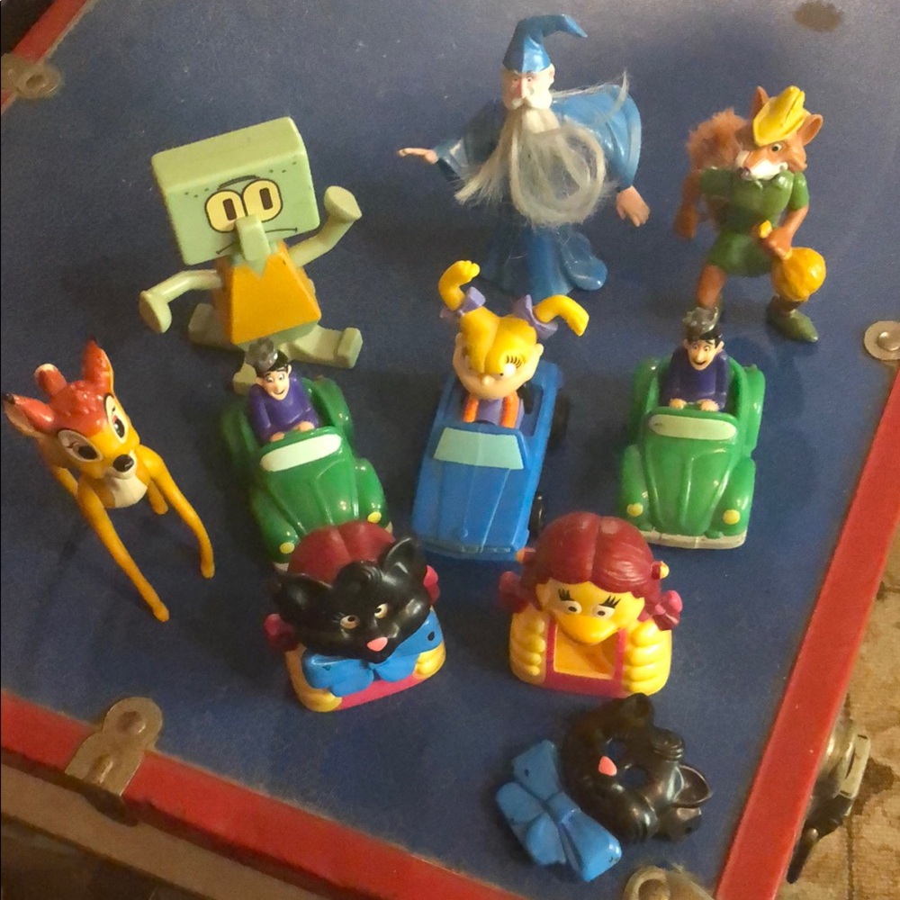 Various Happy Meal Toys